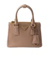 Prada Micro Saffiano Leather Galleria Top-handle Bag In Pink