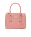 Prada Womens Pink Galleria Mini Saffiano-leather Tote Bag In Pink