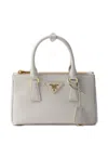 Prada Galleria Saffiano-leather Top-handle Mini Bag In Neutral