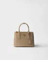 Prada Galleria Small Patent Saffiano Leather Bag