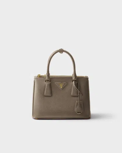 Prada Kleine  Galleria Tasche Aus Saffiano-leder