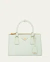Prada Galleria Small Saffiano Top-handle Bag In F0934 Acqua