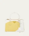 Prada Galleria Small Special-print Top-handle Bag In F088t Bianco Cedro