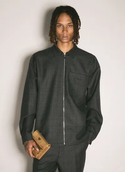 Prada Galles Shirt In Grey