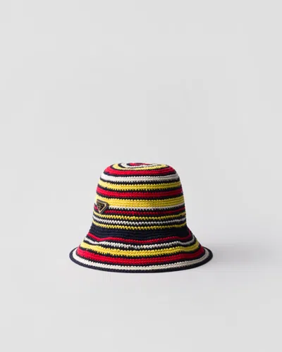 Prada Crochet Hat