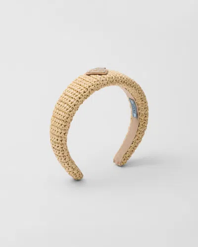 PRADA CROCHET HEADBAND