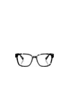 Prada Geometric Frame Flat Mirror In Black