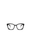 Prada Geometric Frame Flat Mirror In White