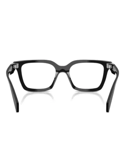PRADA GEOMETRIC-FRAME GLASSES