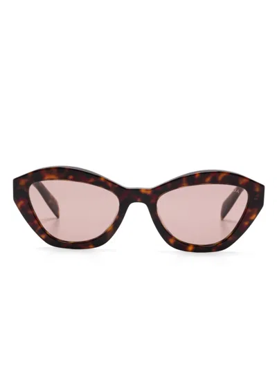 Prada Geometric-frame Sunglasses