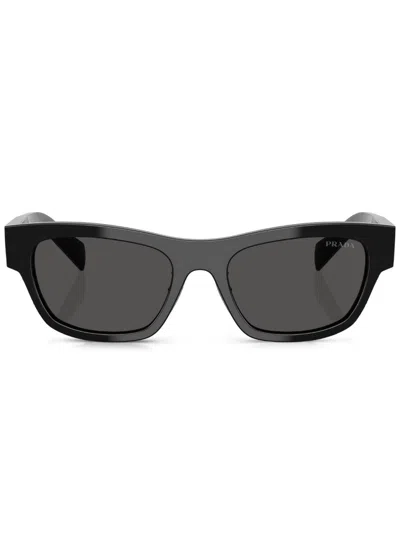 PRADA GEOMETRIC-FRAME SUNGLASSES