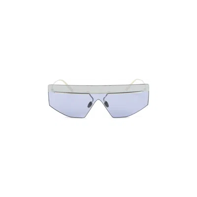 PRADA GEOMETRIC FRAME SUNGLASSES