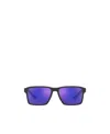 Prada Rectangle-frame Sunglasses In Blue