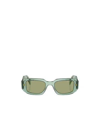 PRADA PRADA EYEWEAR RECTANGULAR FRAME SUNGLASSES