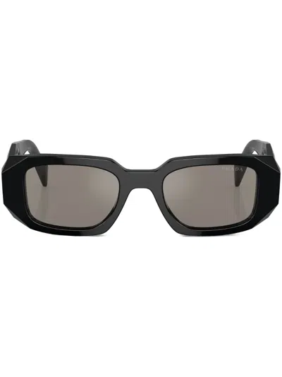 PRADA GEOMETRIC-FRAME SUNGLASSES