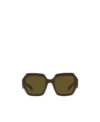 Prada Geometric Oversized-frame Sunglasses