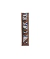 Prada Womens Light Blue Geometric Lettered-logo Printed Twill Scarf In Multicolor