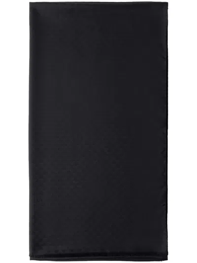 Prada Geometric-print Scarf In Black