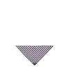 Prada Geometric-print Silk Scarf In White
