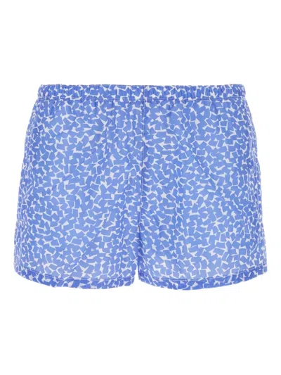 PRADA GEOMETRIC-PRINT SWIMMING SHORTS