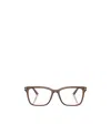 Prada Geometrically Framed Flat Mirror In Brown