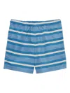 Prada Technical Fabric Swim Trunks In Blue