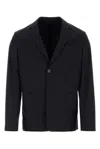 Prada L-blend Single-breasted Jacket In Black