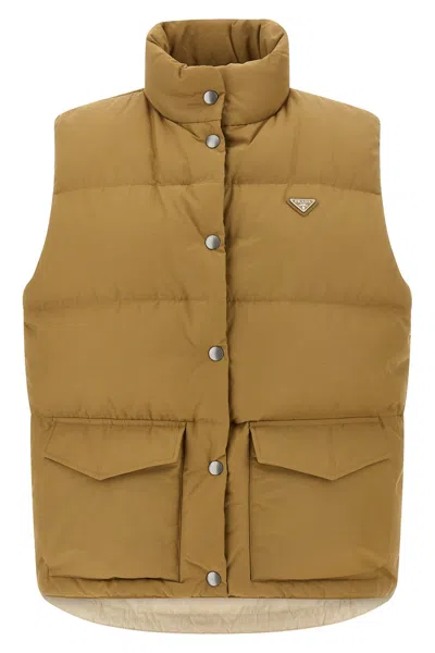 PRADA TRIANGLE LOGO VEST
