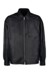 Prada Technical Fabric Blouson Jacket In F0002