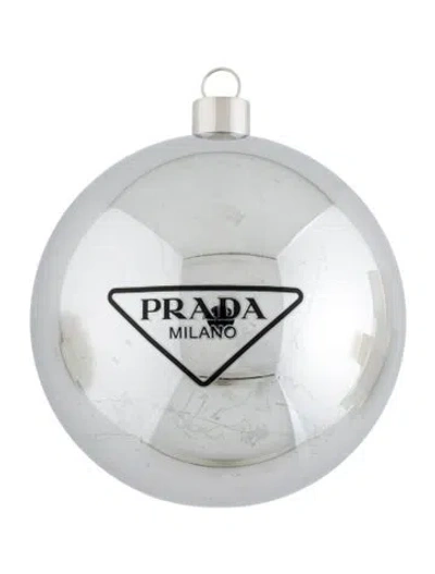 Pre-owned Prada Glass Ornament In Multi