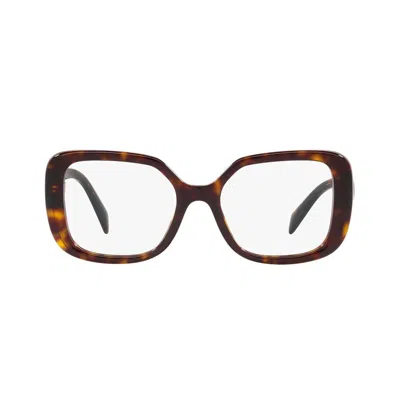 Prada Glasses In Brown