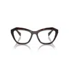 Prada Eyewear Eyeglasses In Marrone