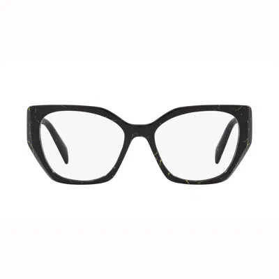 Prada Womens Black Pr 18wv Square-framed Acetate Glasses