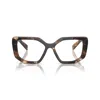 Prada Logo-print Cat Eye-frame Glasses In Multi