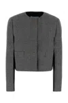 Prada Jackets And Vests In Gray