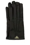 Prada Guanti In Nappa Nera Donna In Black