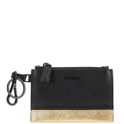 Pre-owned Prada Gold Leather Coin Purse/coin Case () In Multi