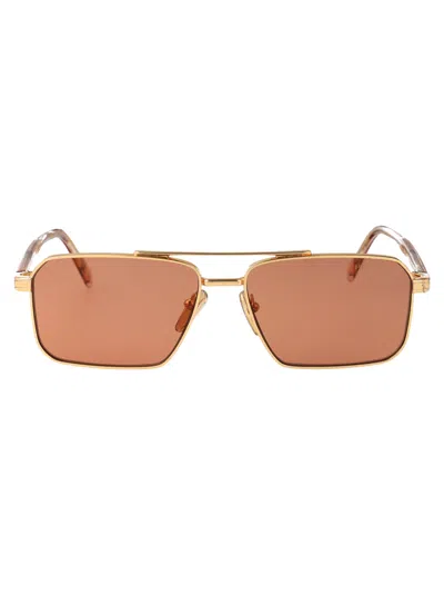 Prada Gold Steel Sunglasses
