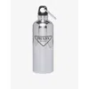 Prada Stainless Steel Insulated Water Bottle, 500 ml In Silver