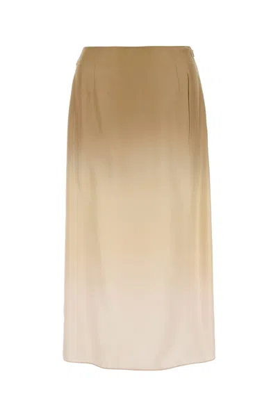 PRADA GONNA IN SETA MULTICOLOR DONNA