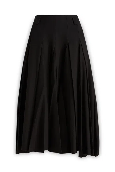 Prada Midi Skirt In Blue