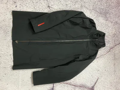 Pre-owned Prada Gore Tex Black Raincoat Ss2009 It50