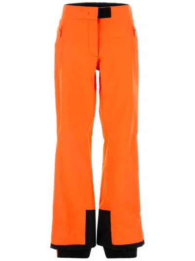 Prada Pantalone Da Snowboard In Gore-tex® Arancione Fluo Donna In Orange