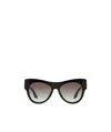 Prada Gradient Sunglasses In Black