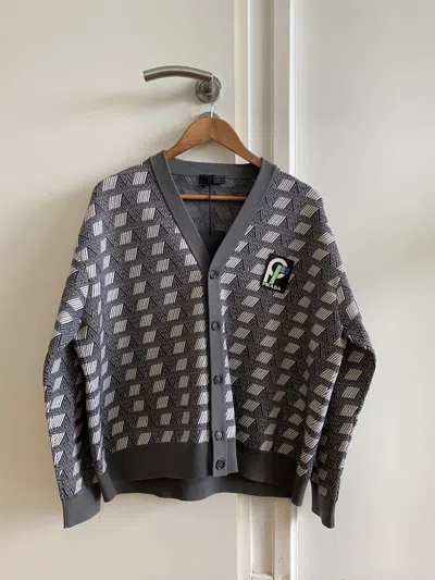 Pre-owned Prada Grail  Cardigan Sweater Runway Exclusive In Multi