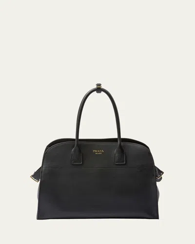 Prada Grain Leather Top-handle Bag