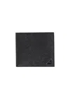 Prada Grain Logo Wallet In Black