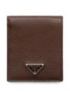 Prada Grained Leather Bi-fold Wallet