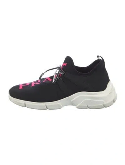 Pre-owned Prada Graphic Print Sneakers In Multi