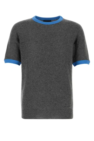 PRADA GRAPHITE CASHMERE SWEATER